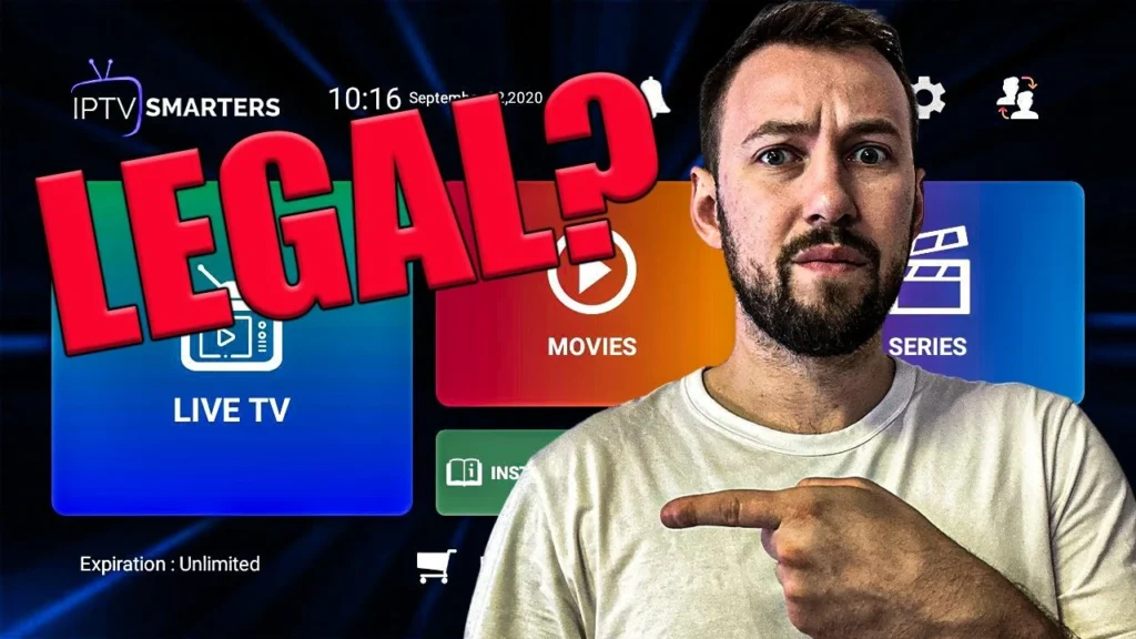 is IPTV legal in the UK